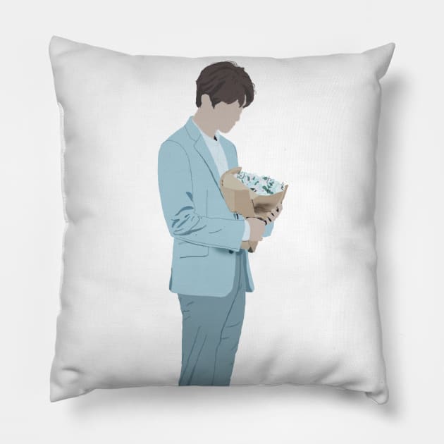 Jin – Love Yourself Poster Pillow by cahacc