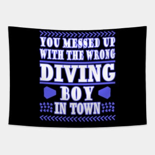 Diving Gas Mask Sea Scuba Coral Gift Tapestry