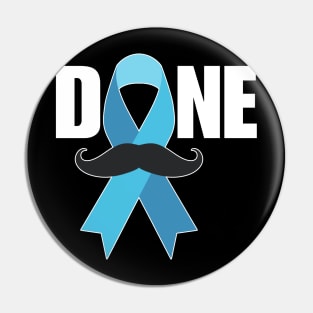 Last Day Of Chemo Radiation Prostate Cancer Survivor Pin