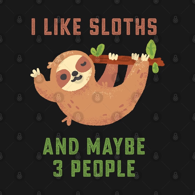 I like sloths and maybe 3 people by AdelDa