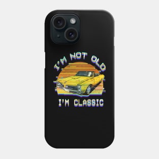 i'm not old Retro Glitch Phone Case