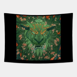 a lion Tapestry