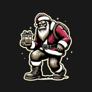 Bigfoot Claus The Legendary Secret Santa T-Shirt