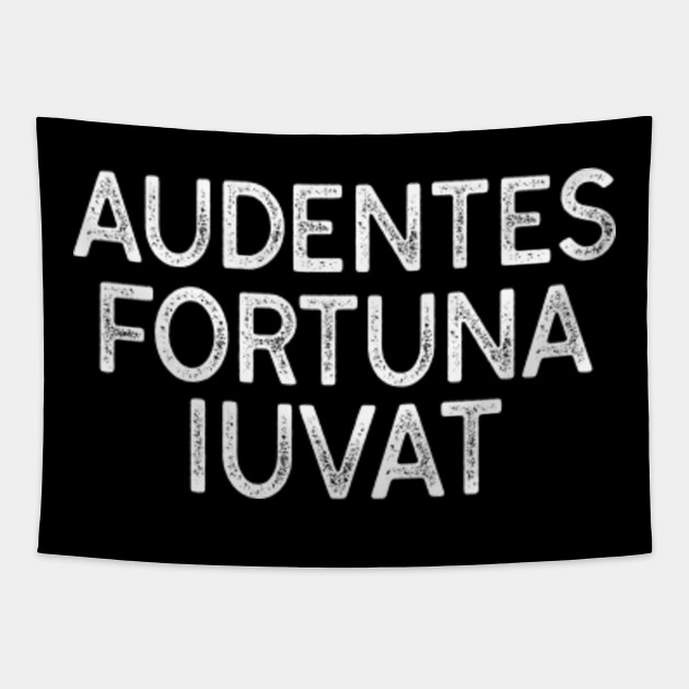 Audentes Fortuna Iuvat Fortune Favors The Bold Motivational