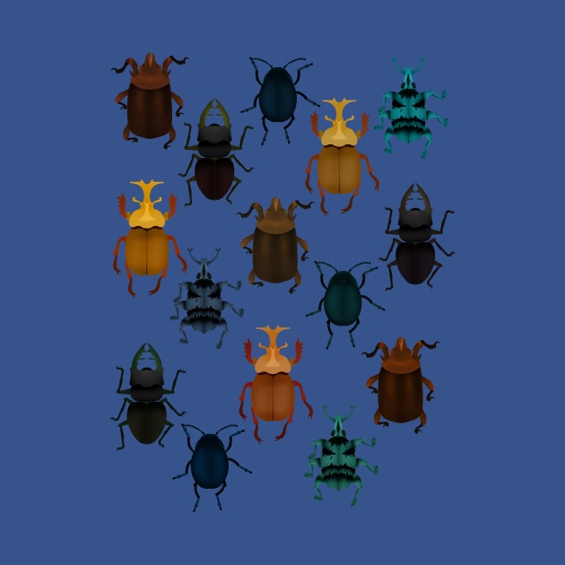 Bugs and beetles by Aline Eg