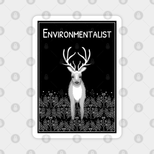 Environmentalist Magnet by Purrfect