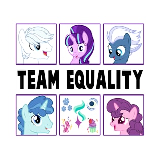 Team Equality - White Version T-Shirt