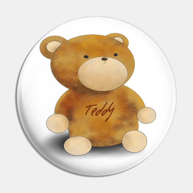 teddy bear pin