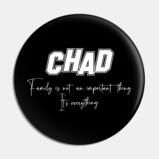 Chad Second Name, Chad Family Name, Chad Middle Name Pin