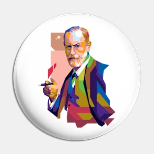 Sigmund Freud Pin