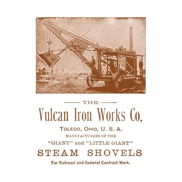 1890 Vulcan Iron Works of Toledo by historicimage