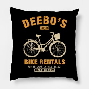 Deebo's Bike Rentals Pillow
