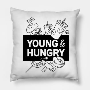 Young & Hungry Pillow