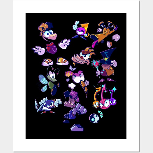 Rayman Legends Framed Print