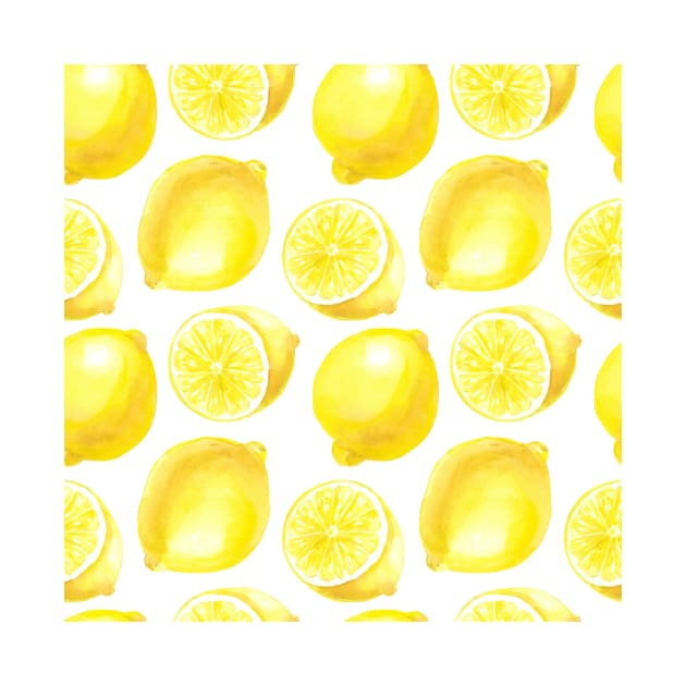 Lemons pattern design by katerinamk