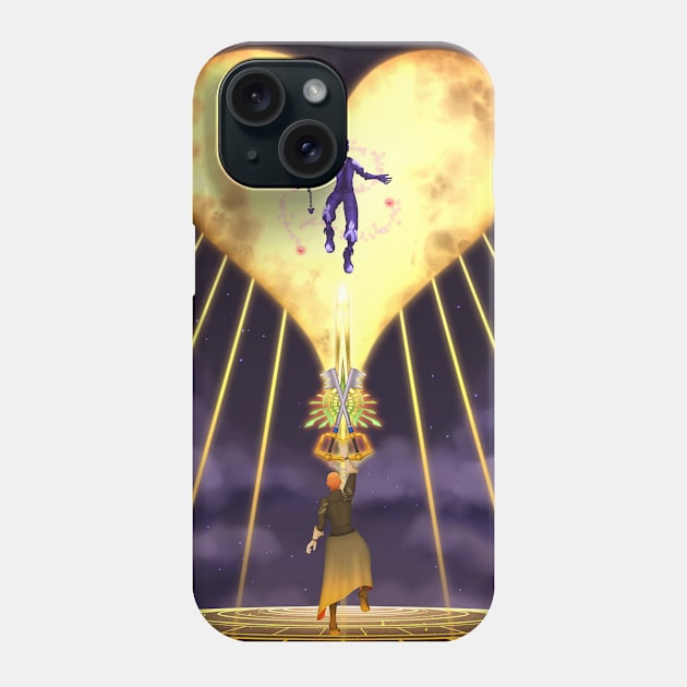 Ascendo ad Lunam Phone Case by Haelyonn