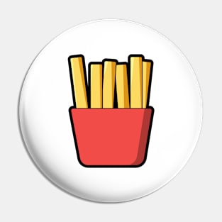 Little French Fries Pin