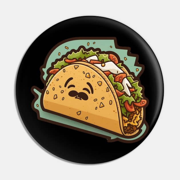 Taco Pin by Evergreen Market