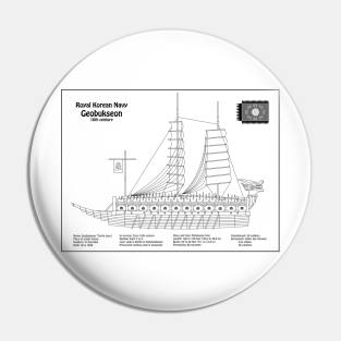 Turtle Ship Geobukseon ship plans - BD Pin