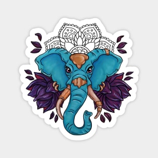 Haathi Mandala Elephant II Magnet