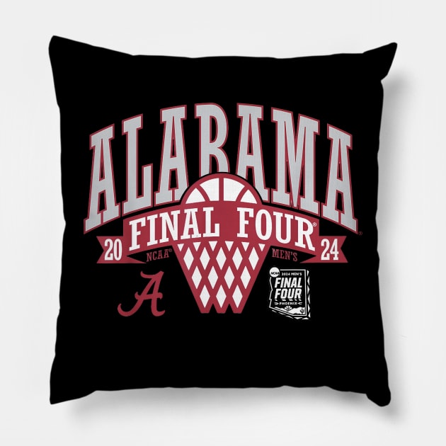 Alabama Crimson Tide Final Four Pillow by YASSIN DESIGNER