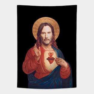 Heart of Keanu Tapestry