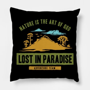 Lost in Paradise Pillow