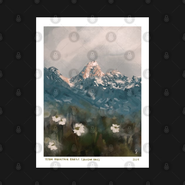 Grand Teton National Park Wyoming by sydneybrookeart