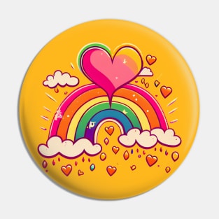 Heart Valentines Day Pin