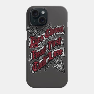 Eyes Closed, Head First, Can't Lose... the Wrong Advice Phone Case