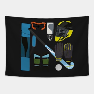 Field Hockey Accessories Stickers Tapestry