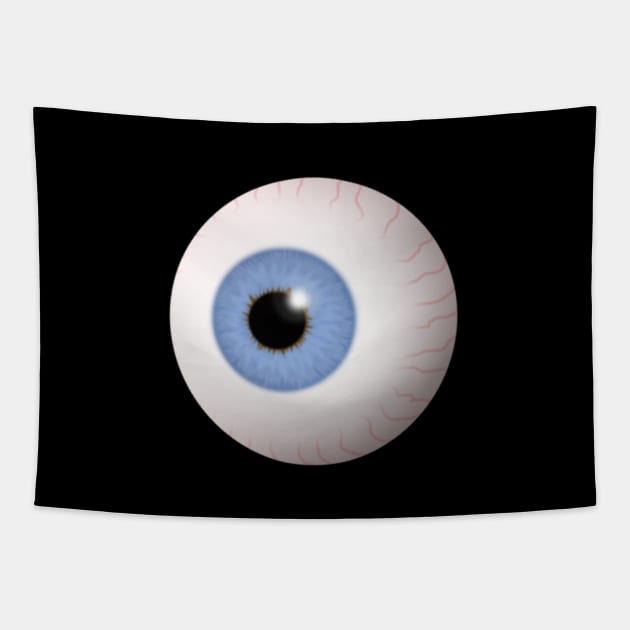 Eyeball of Seeing (Blue) Tapestry by McCraphics