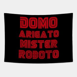 domo arigato mr roboto Tapestry