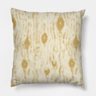 Wooden painterly texture Pillow