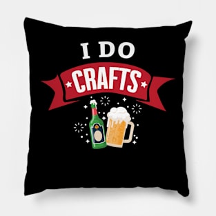 Craft Beer I Do Crafts Brewing Tasting Pillow