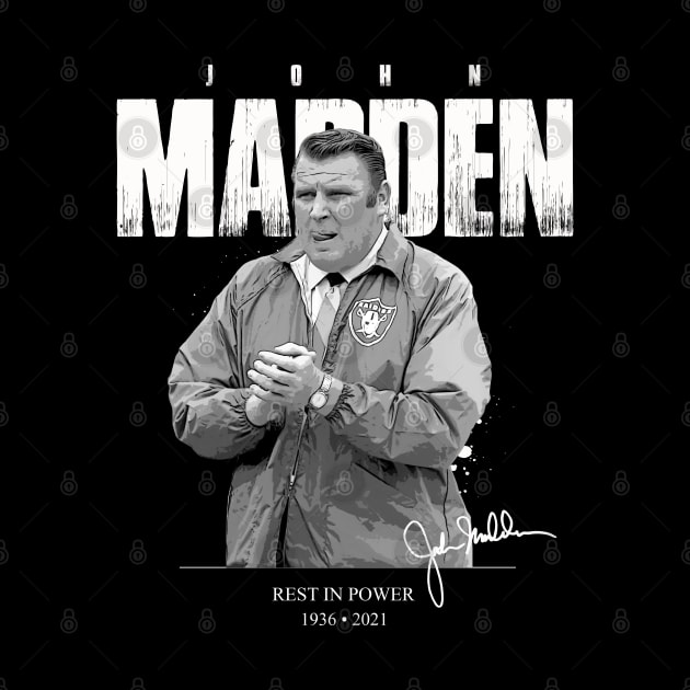 John Madden by Juantamad