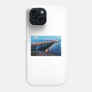 Hagnau Jetty just after Sundown - Lake Constance Phone Case