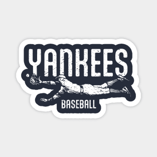 Yankees Vintage Catch Magnet
