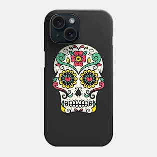 Day Of The Dead Skull  Phone Case