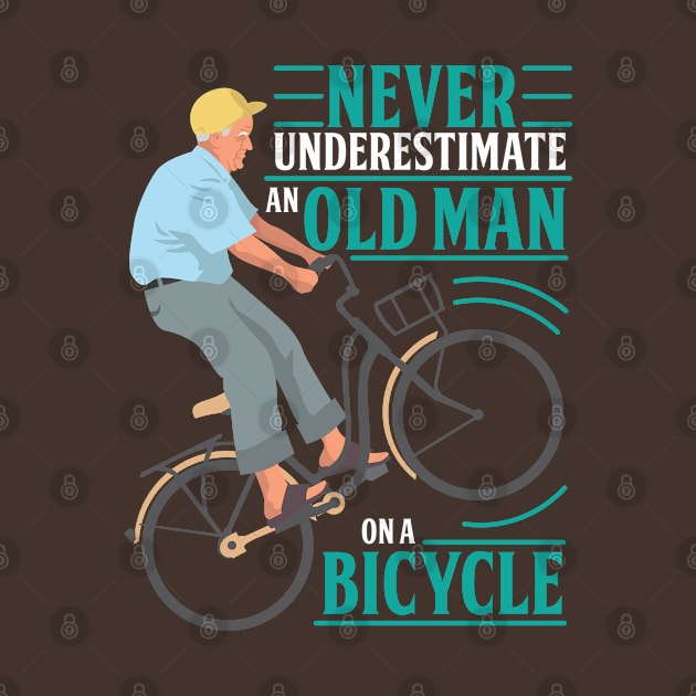 Never Underestimate An Old Man On a Bicycle by andantino