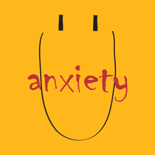 Anxiety Black T-Shirt