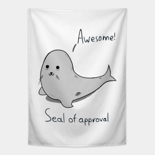 Seal of approval Tapestry by YiannisTees