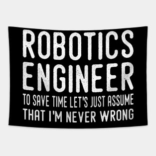 funny robotics engineer quote Tapestry