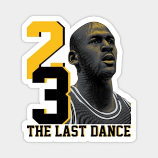 Michael Jordan 23 The Last Dance Magnet