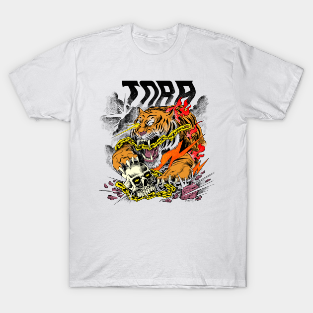 Tora - Tiger Artwork - T-Shirt