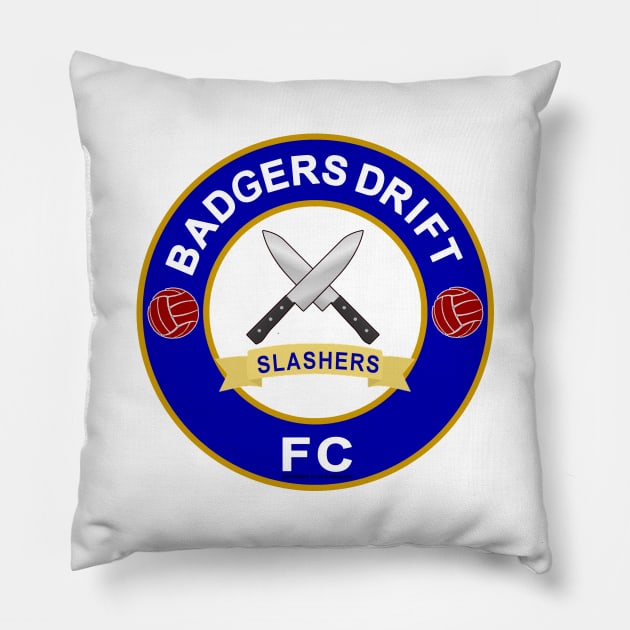 Badger's Drift Slashers Pillow by Vandalay Industries