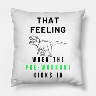 T-Rex Pre-Workout Pillow