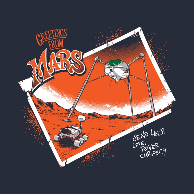 Greetings From Mars by obvian