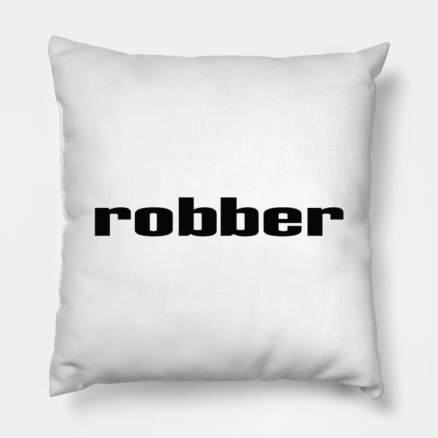 Robber Pillow by ProjectX23