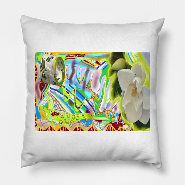 Flower bomb Pillow by delcueto